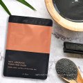 OEM/ODM Deep Cleansing Pure Binchotan Charcoal Facial Treatment Mask Sheet